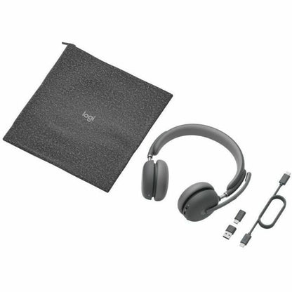 Alternate-Image5 Image for Logitech Zone Wireless 2 Headset (USB-C Receiver with USB-A adapter)