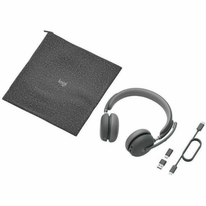 Alternate-Image1 Image for Logitech Zone Wireless 2 Headset (USB-C Receiver with USB-A adapter)