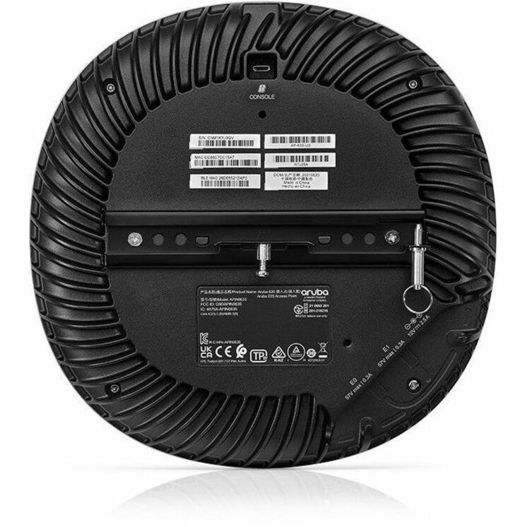 Bottom Image for HPE AP-634 Tri Band Wi-Fi 6E IEEE 802.11 a/b/g/n/ac/ax 3.90 Gbit/s Wireless Access Point - Indoor