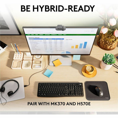 Alternate-Image9 Image for Logitech Brio 105 Full HD 1080p Business Webcam with Auto-Light Balance, USB-A, Privacy Shutter, Easy Set-Up, Compatible with Windows, macOS, ChromeOS