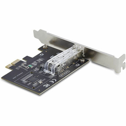 Alternate-Image3 Image for StarTech 1-Port GbE SFP Network Card, PCIe 2.1 x1, Intel I210-IS 1GbE Controller, 1000BASE Copper/Fiber Optic, Gigabit Ethernet NIC