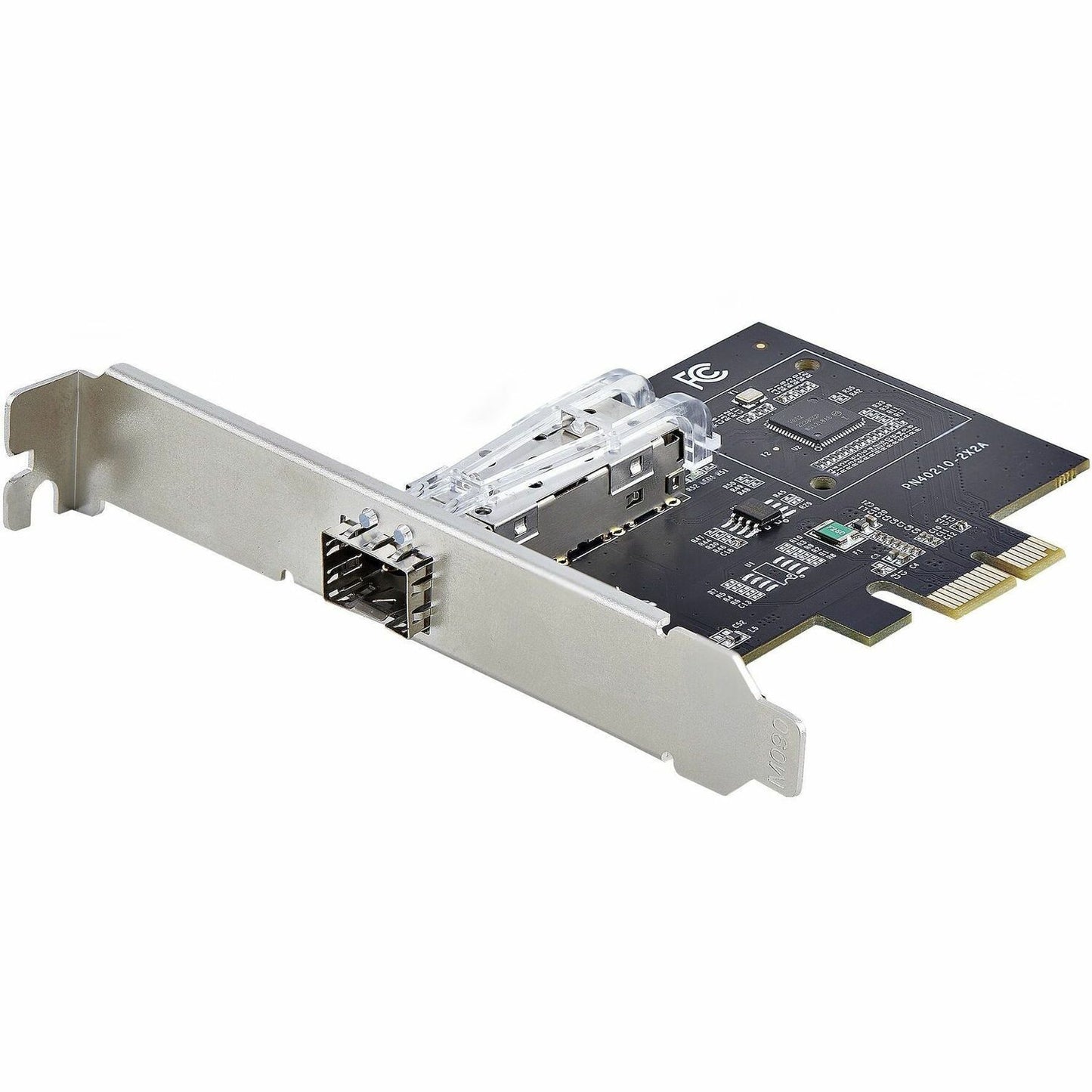 Main Image for StarTech 1-Port GbE SFP Network Card, PCIe 2.1 x1, Intel I210-IS 1GbE Controller, 1000BASE Copper/Fiber Optic, Gigabit Ethernet NIC