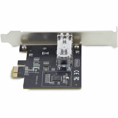 Alternate-Image4 Image for StarTech 1-Port GbE SFP Network Card, PCIe 2.1 x1, Intel I210-IS 1GbE Controller, 1000BASE Copper/Fiber Optic, Gigabit Ethernet NIC