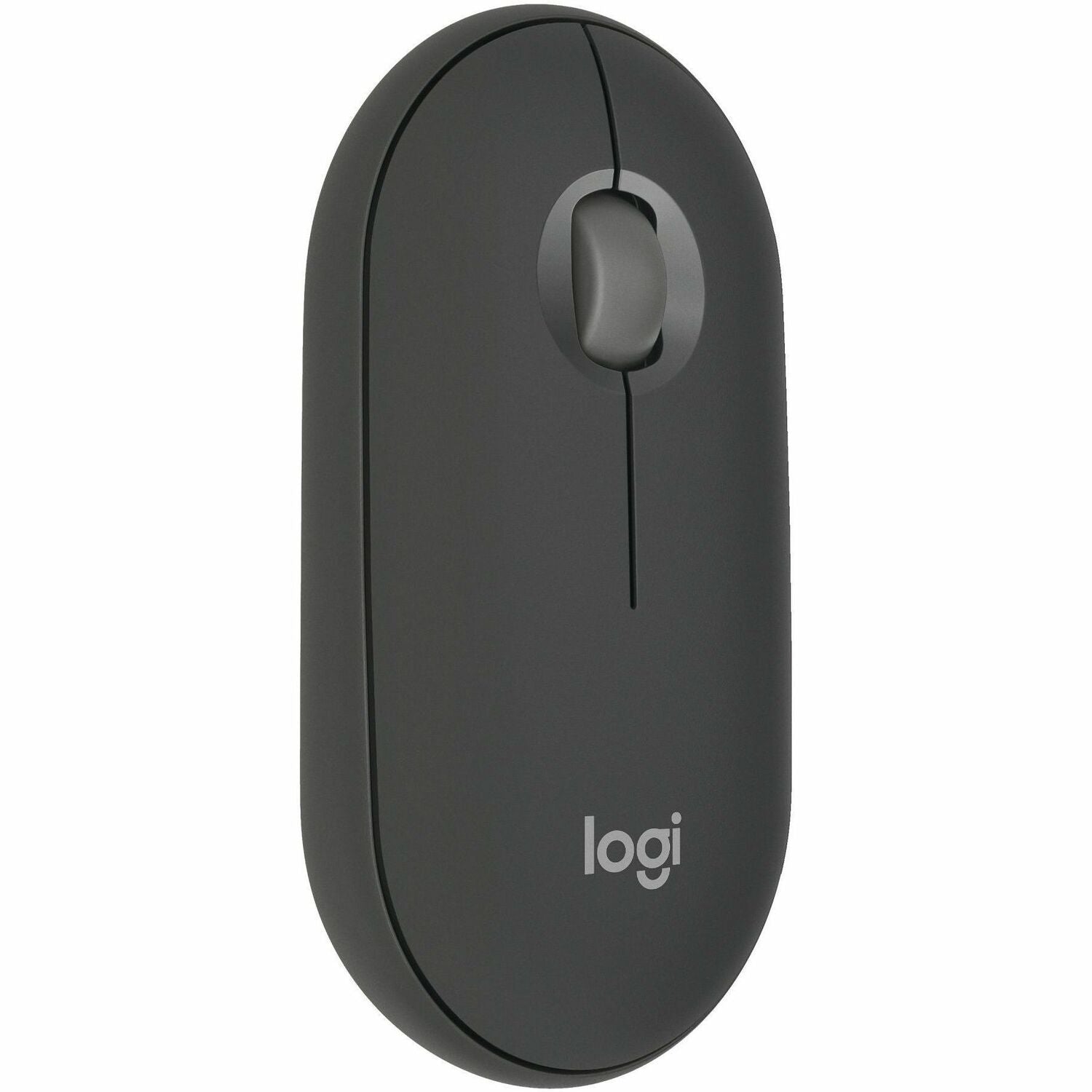 Main Image for Logitech Pebble Mouse 2 M350s Slim Bluetooth Wireless Mouse, Portable, Customizable Button, Quiet Clicks - Tonal Graphite
