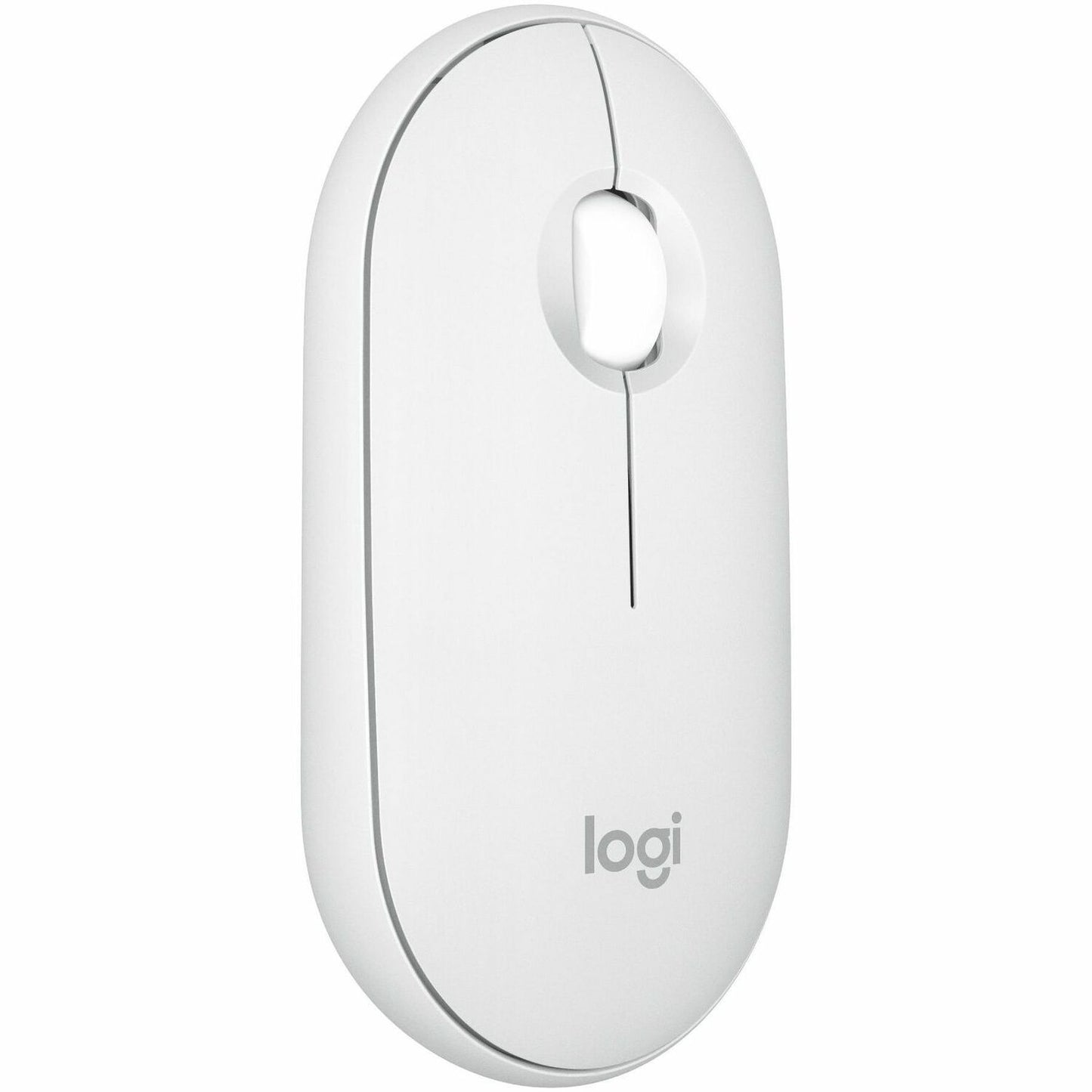 Main Image for Logitech Pebble Mouse 2 M350s Slim Bluetooth Wireless Mouse, Portable, Customizable Button, Quiet Clicks, Tonal White