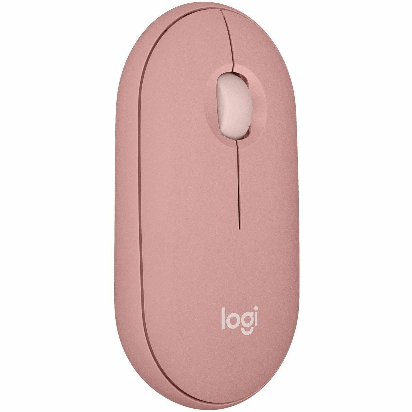 Main Image for Logitech Pebble Mouse 2 M350s Slim Bluetooth Wireless Mouse, Portable, Customizable Button, Quiet Clicks, Tonal Rose