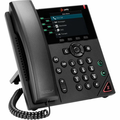 Alternate-Image2 Image for Poly VVX 350 6-Line IP Phone and PoE-enabled GSA/TAA