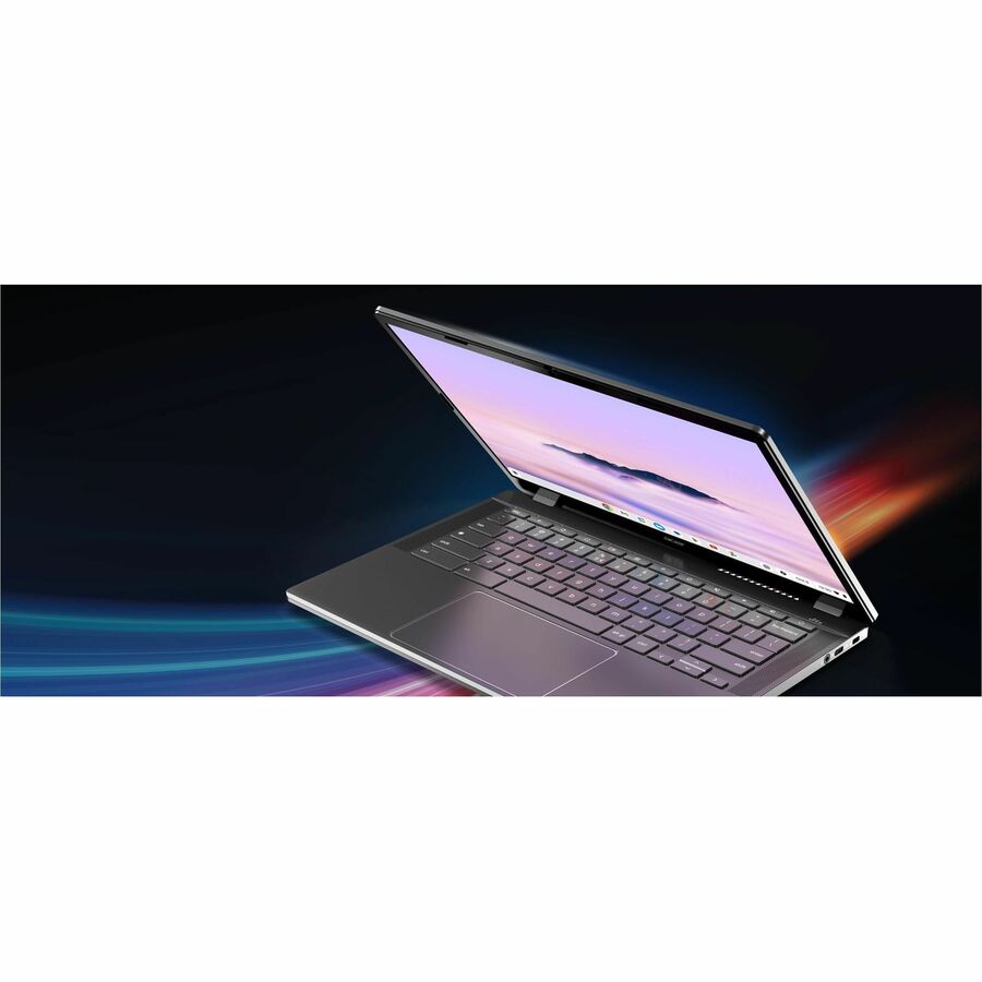 Alternate-Image1 Image for Acer Chromebook Plus 514 CBE574-1T-R7WJ 14" Touchscreen Chromebook - WUXGA - 60 Hz - AMD Ryzen 3 7320C - 8 GB - 256 GB SSD - English (US) Keyboard - Iron
