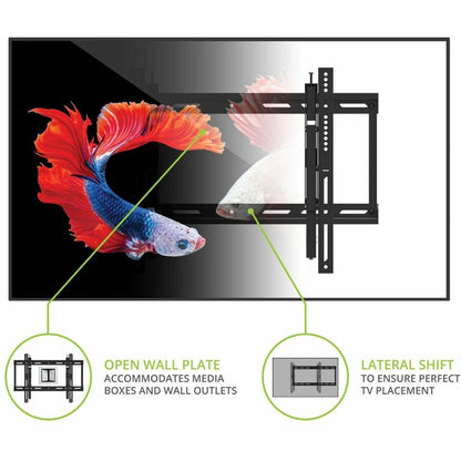 Alternate-Image3 Image for Kanto Wall Mount for TV, Monitor, Display - Black - Landscape