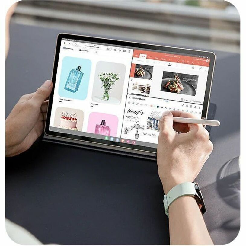 Life-Style Image for Samsung Galaxy Tab S9 FE Tablet - 6 GB - 128 GB Storage - Gray