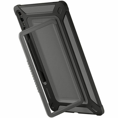 Bottom Image for Samsung Rugged Carrying Case Samsung Galaxy Tab S9+ Tablet, Stylus - Black