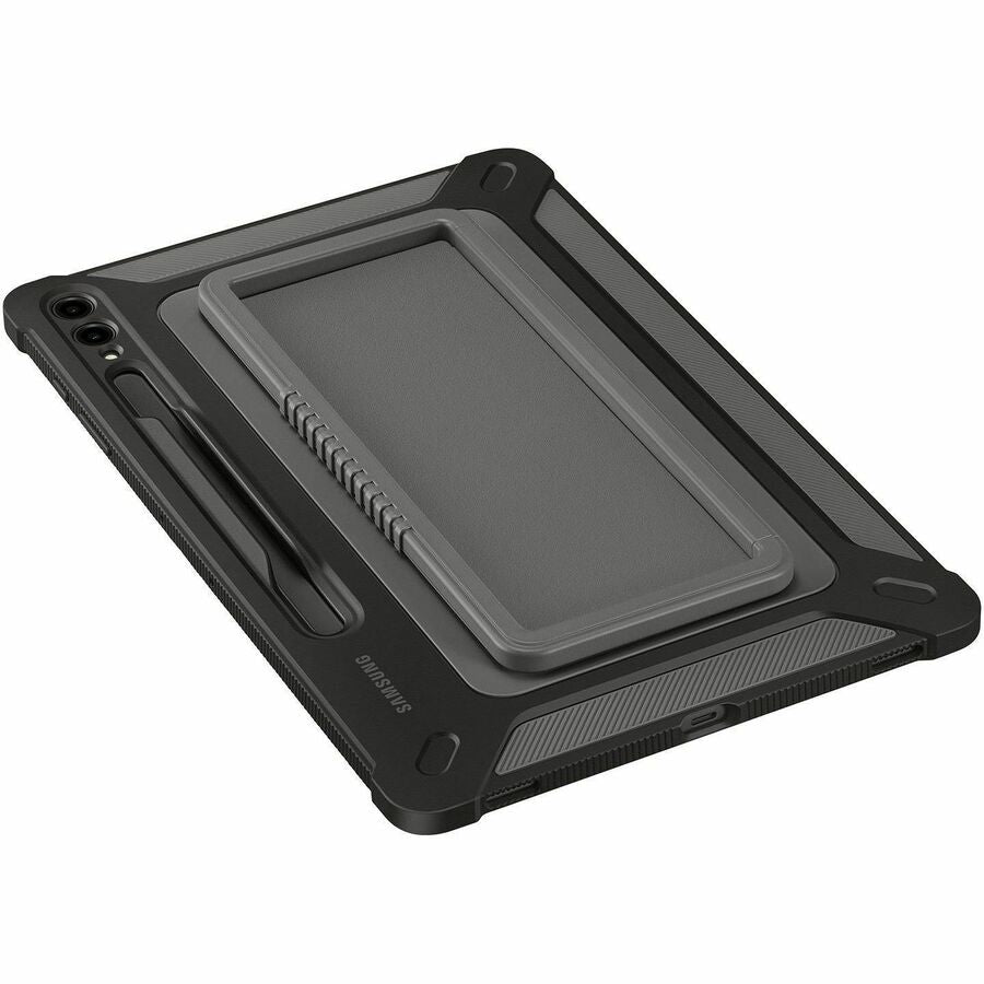 Alternate-Image3 Image for Samsung Rugged Carrying Case Samsung Galaxy Tab S9+ Tablet, Stylus - Black