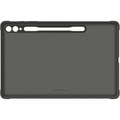 Rear Image for Samsung Rugged Carrying Case Samsung Galaxy Tab S9+ Tablet, Stylus - Black