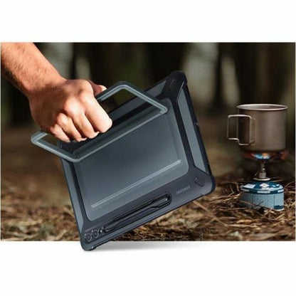 Alternate-Image5 Image for Samsung Rugged Carrying Case Samsung Galaxy Tab S9+ Tablet, Stylus - Black