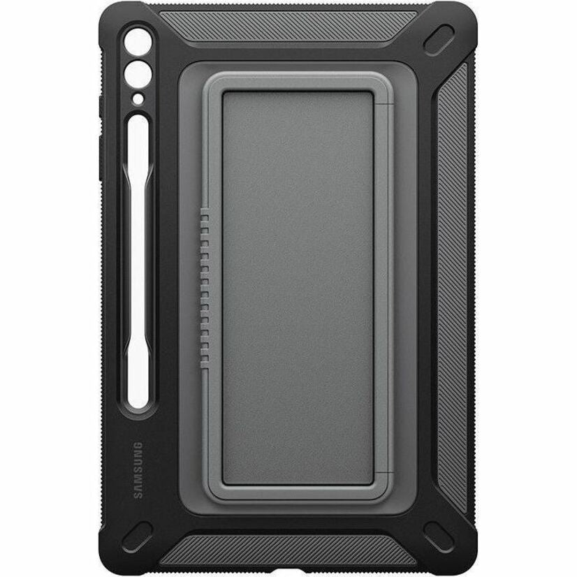 Alternate-Image1 Image for Samsung Rugged Carrying Case Samsung Galaxy Tab S9+ Tablet, Stylus - Black
