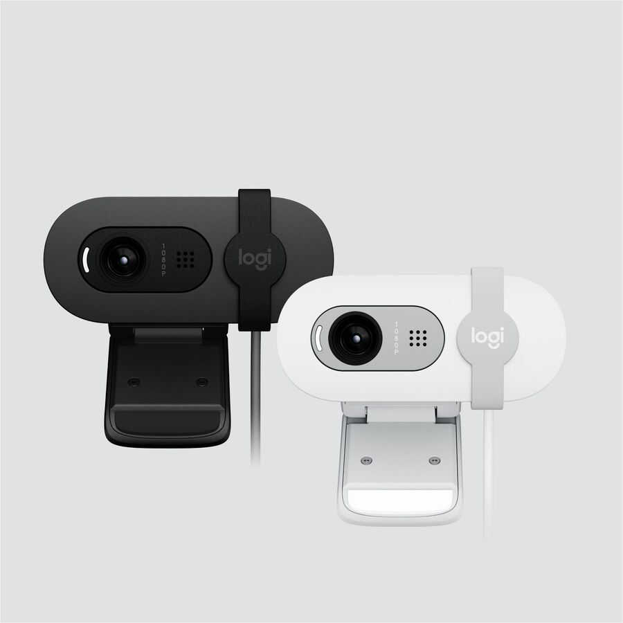Alternate-Image6 Image for Logitech BRIO 100 Webcam - 2 Megapixel - 30 fps - Graphite - USB Type A