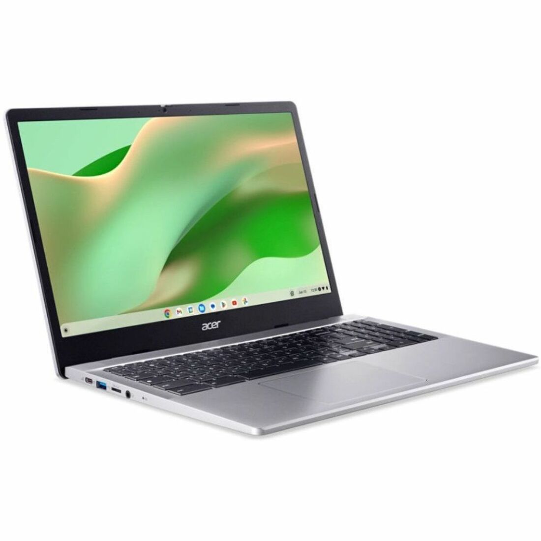 Main Image for Acer Chromebook 315 CB315-5H-C4Z5 15.6" Chromebook - Full HD - 60 Hz - Intel N-Series N100 - 8 GB - 64 GB Flash Memory - English (US) Keyboard - Silver
