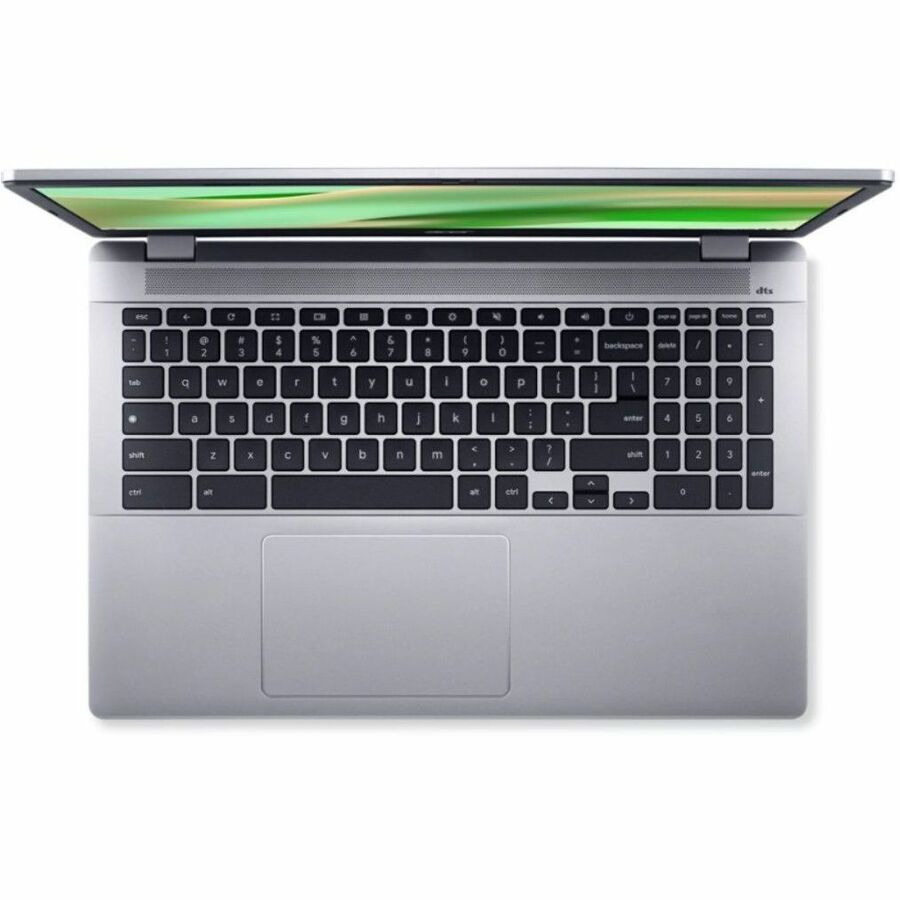 Alternate-Image2 Image for Acer Chromebook 315 CB315-5H-C4Z5 15.6" Chromebook - Full HD - 60 Hz - Intel N-Series N100 - 8 GB - 64 GB Flash Memory - English (US) Keyboard - Silver