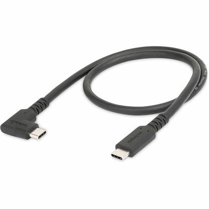 Alternate-Image6 Image for StarTech 1.6ft (50cm) USB-C Cable, Right-Angled, USB 10Gbps, 100W (5A) PD, 8K 60Hz/4K 144Hz DP Alt Mode, Rugged, Thunderbolt Compat.