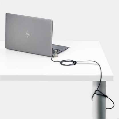 Alternate-Image4 Image for StarTech Universal Laptop Lock 6.6ft, Keyless Combo. Security Locking Cable For Notebook, Noble Wedge&reg;/Nano/K-Slot Compatible, TAA