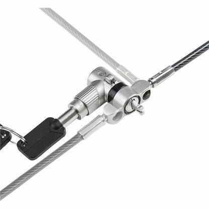 Alternate-Image3 Image for StarTech.com Universal Laptop Lock 6.6ft, Security Cable For Notebook Compatible w/Noble Wedge&reg;/Nano/K-Slot; Keyed Locking Cable
