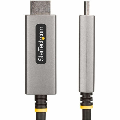 Alternate-Image2 Image for StarTech.com 6ft (2m) DisplayPort to HDMI Adapter Cable, 8K 60Hz, 4K 144Hz, HDR10, DP 1.4 to HDMI 2.1 Active Video Converter