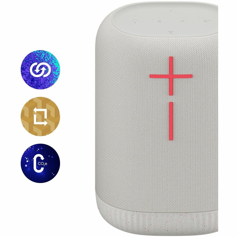 Alternate-Image3 Image for Ultimate Ears EPICBOOM Portable Bluetooth Speaker System - White