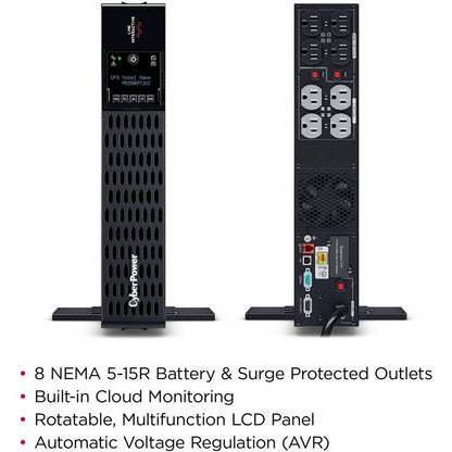Alternate-Image5 Image for CyberPower PR1500RT2UC Smart App Sinewave UPS Systems