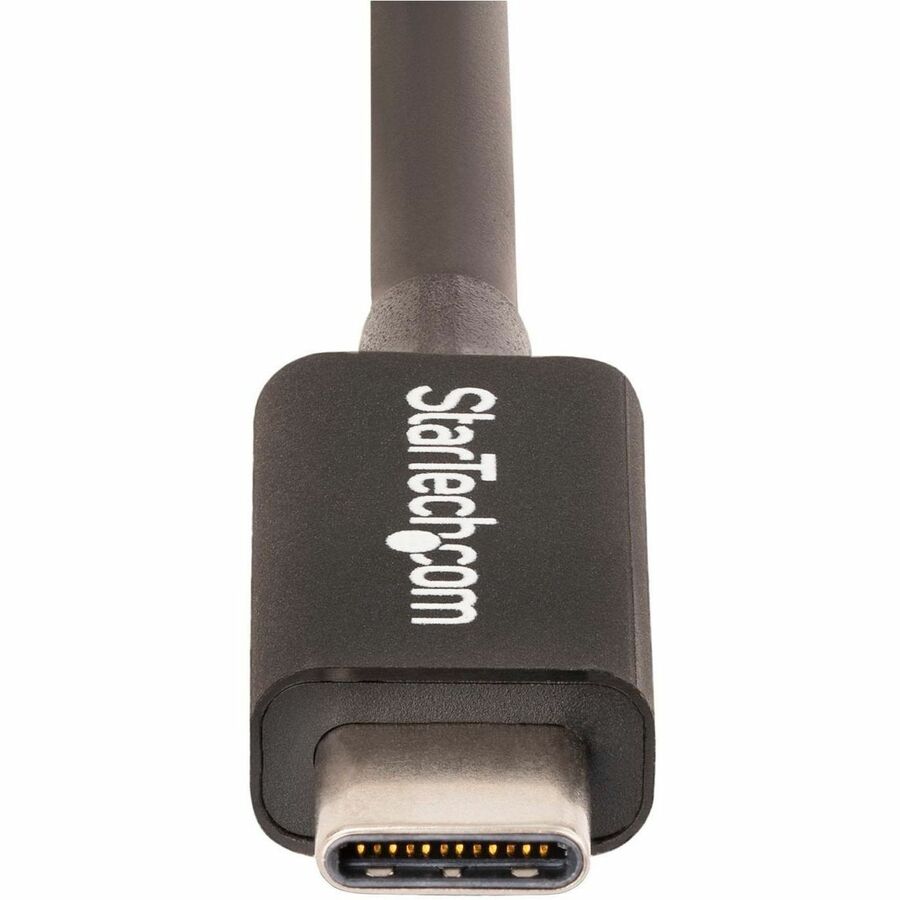Alternate-Image4 Image for StarTech.com 1.6ft/50cm Thunderbolt 4 Cable, 40Gbps, 100W PD, 4K/8K Video, Intel-Certified, Compatible w/Thunderbolt 3/USB 3.2/DisplayPort