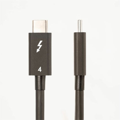 Alternate-Image2 Image for StarTech.com 1.6ft/50cm Thunderbolt 4 Cable, 40Gbps, 100W PD, 4K/8K Video, Intel-Certified, Compatible w/Thunderbolt 3/USB 3.2/DisplayPort