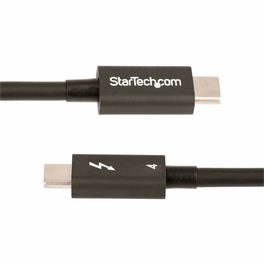 Alternate-Image3 Image for StarTech.com 1.6ft/50cm Thunderbolt 4 Cable, 40Gbps, 100W PD, 4K/8K Video, Intel-Certified, Compatible w/Thunderbolt 3/USB 3.2/DisplayPort