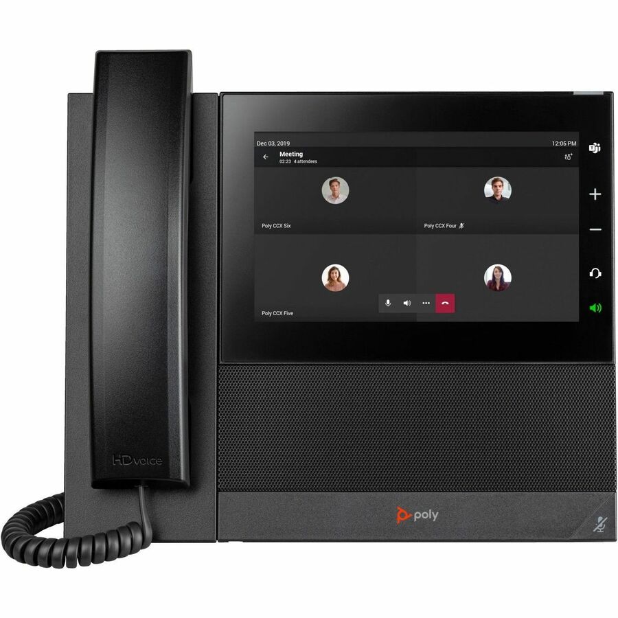 Alternate-Image2 Image for Poly CCX 600 Business Media Phone for Microsoft Teams and PoE-enabled GSA/TAA