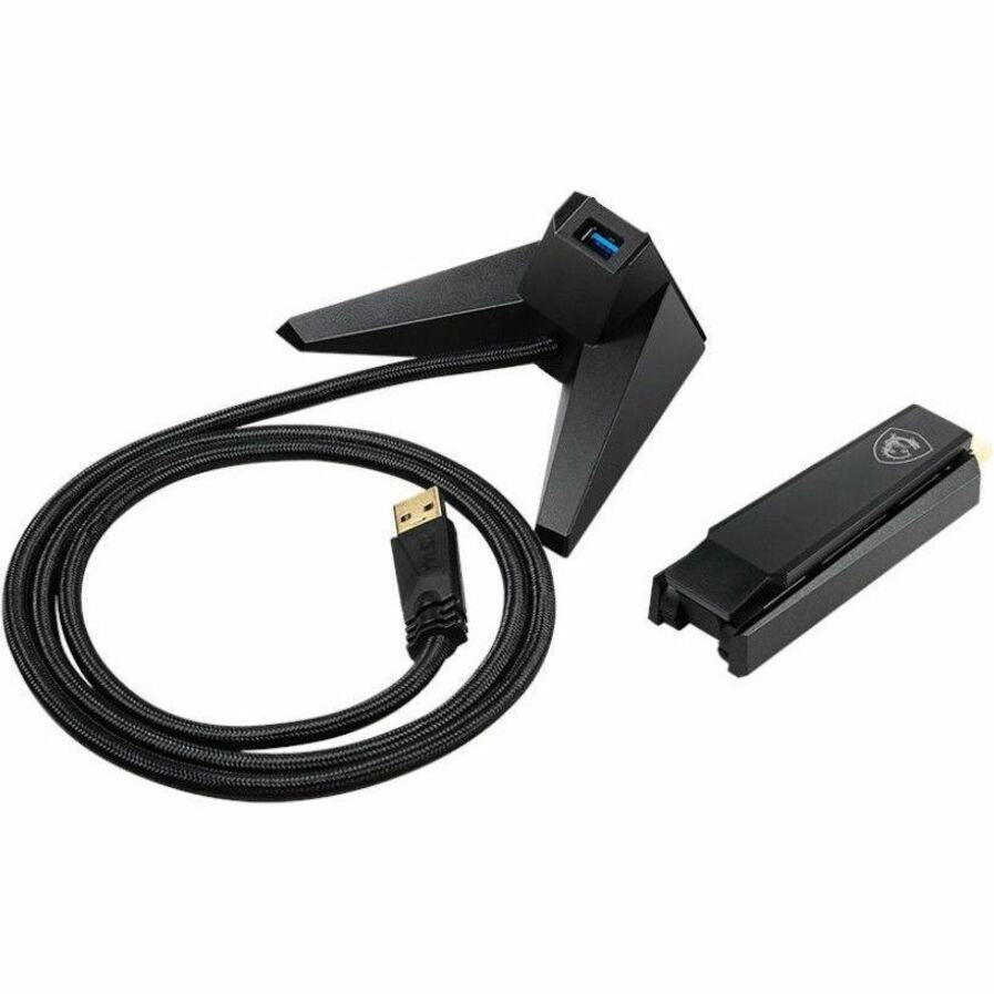 Alternate-Image2 Image for MSI IEEE 802.11 a/b/g/n/ac/ax Dual Band Wi-Fi Adapter for Computer, Notebook