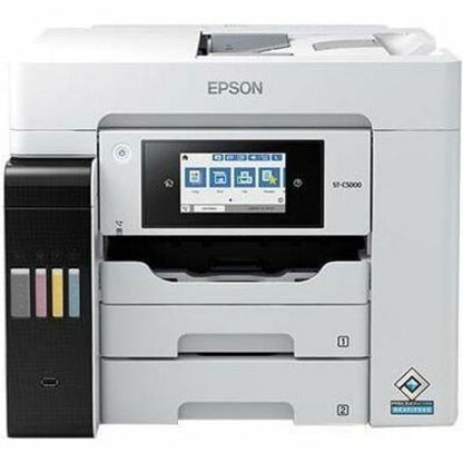 Front Image for Epson WorkForce ST-C5000 Wireless Inkjet Multifunction Printer - Color