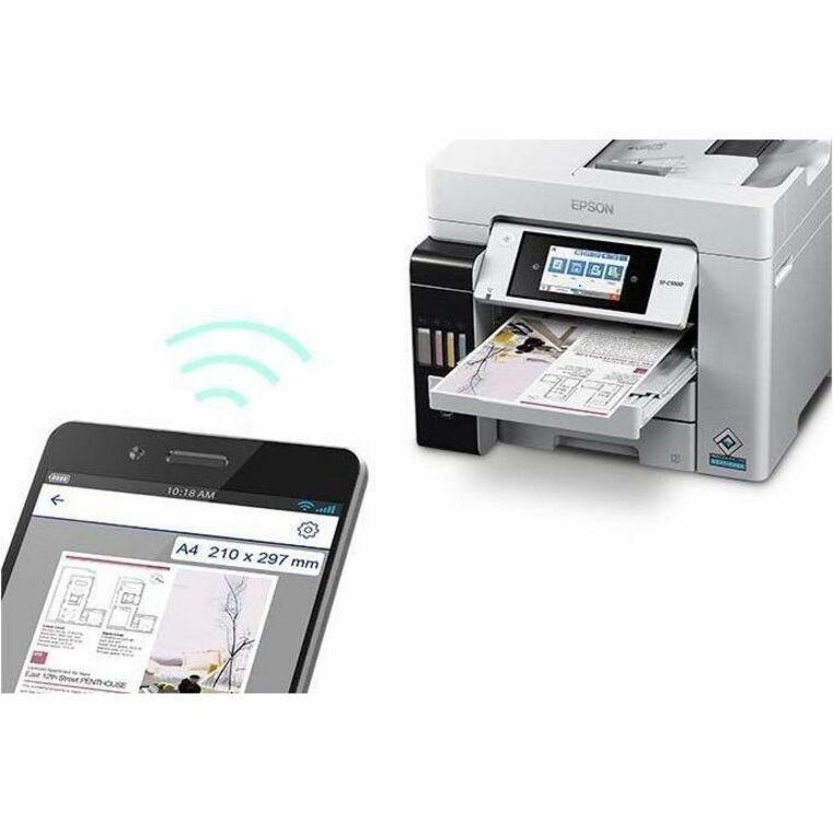 Alternate-Image6 Image for Epson WorkForce ST-C5000 Wireless Inkjet Multifunction Printer - Color