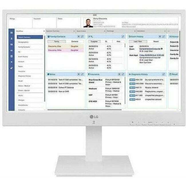 Main Image for LG 24CR671IK-6P All-in-One Thin Client - Intel Pentium N6005 Quad-core (4 Core) 2 GHz - White