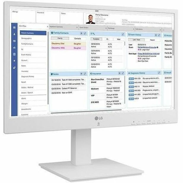 Alternate-Image4 Image for LG 24CR671NK-6P All-in-One Thin Client - Intel Pentium N6005 Quad-core (4 Core) 2 GHz - White