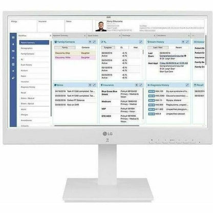 Main Image for LG 24CR671NK-6P All-in-One Thin Client - Intel Pentium N6005 Quad-core (4 Core) 2 GHz - White