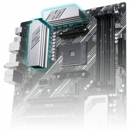 Alternate-Image7 Image for Asus Prime PRIME B550-PLUS AC-HES Desktop Motherboard - AMD B550 Chipset - Socket AM4 - ATX