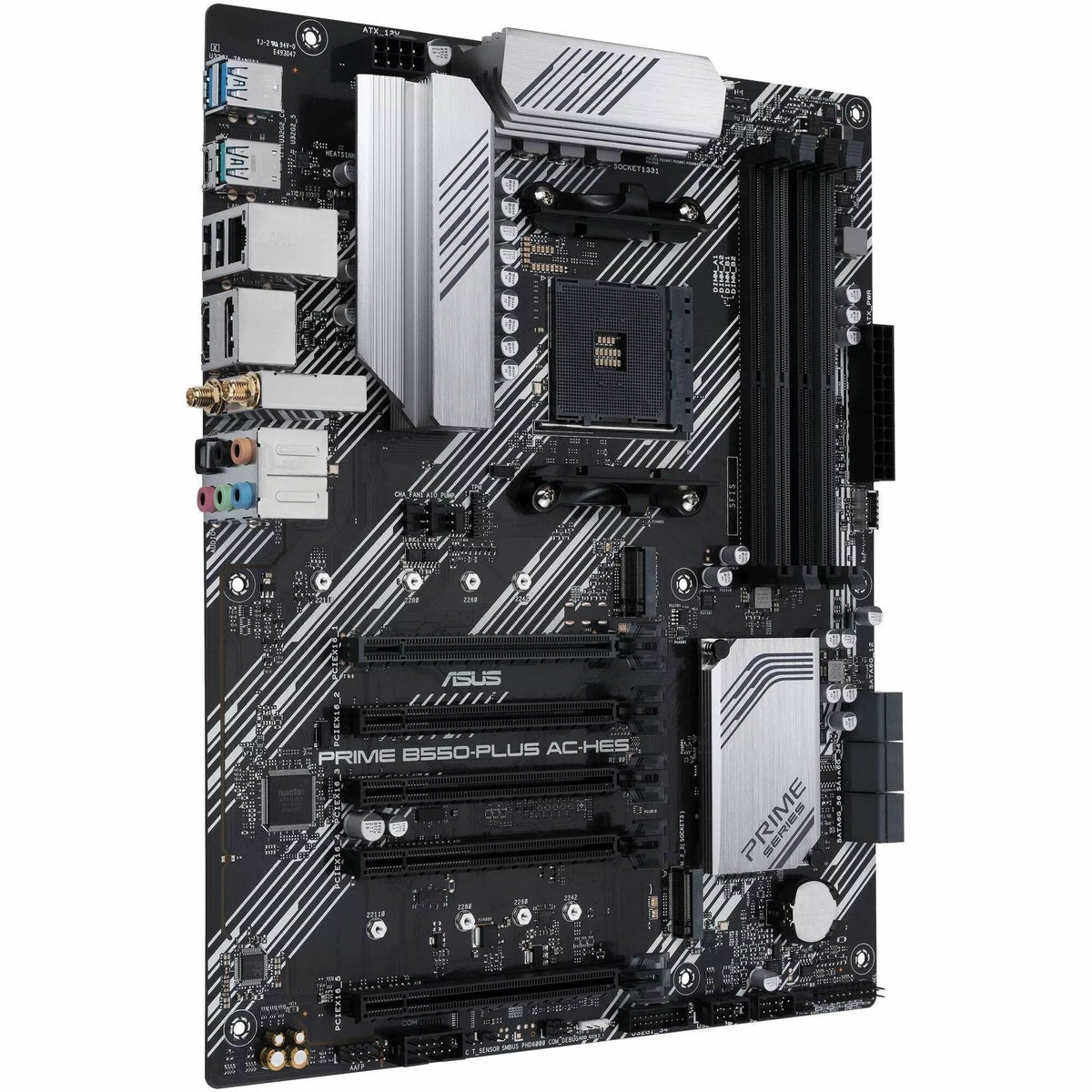 Main Image for Asus Prime PRIME B550-PLUS AC-HES Desktop Motherboard - AMD B550 Chipset - Socket AM4 - ATX