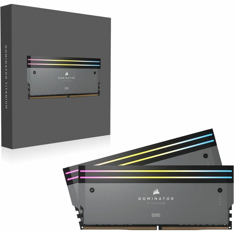 Alternate-Image1 Image for Corsair Dominator Titanium RGB RAM Module