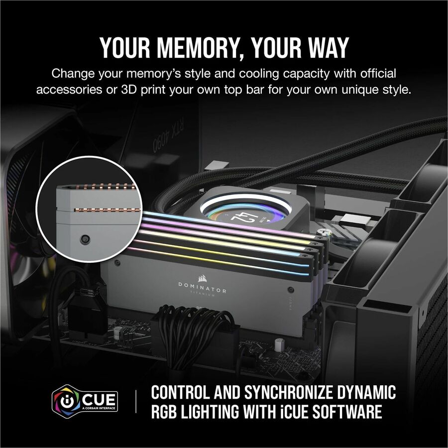 Alternate-Image8 Image for Corsair Dominator Titanium RGB RAM Module