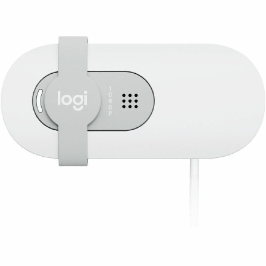 Alternate-Image4 Image for Logitech BRIO 100 Webcam - 2 Megapixel - Off White - USB Type A - 1 Pack(s)