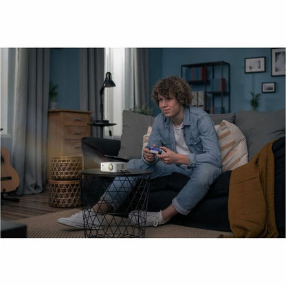 Alternate-Image10 Image for Optoma ML1080 DLP Projector - 16:9 - Portable - White