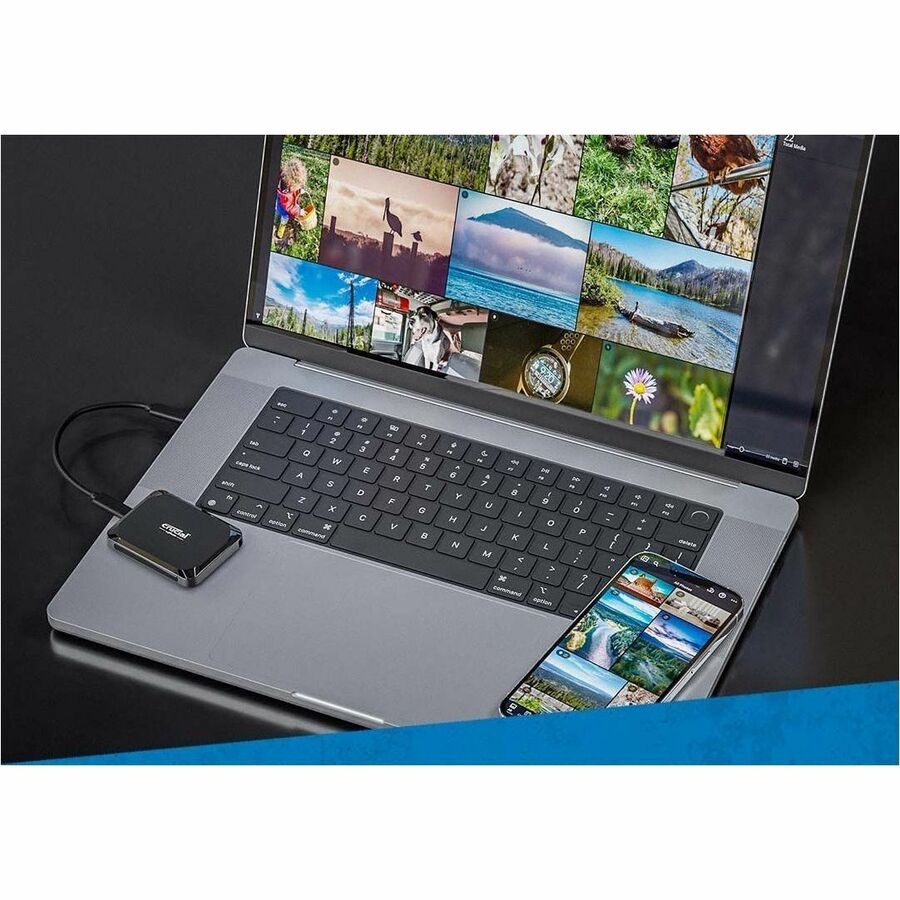 Alternate-Image3 Image for Crucial X9 1 TB Portable Solid State Drive - External