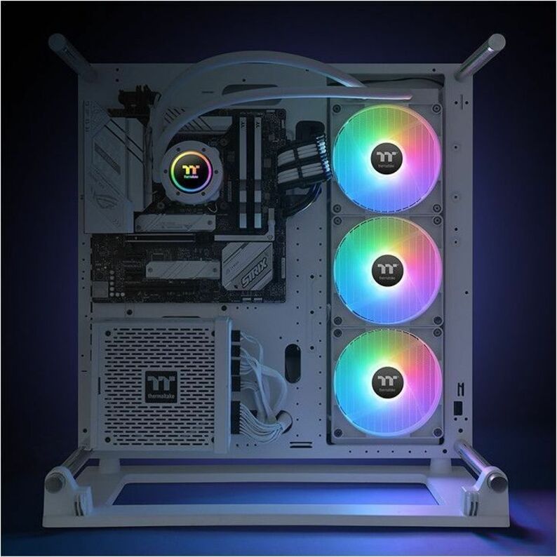 Alternate-Image6 Image for Thermaltake TH420 V2 ARGB Sync All-In-One Liquid Cooler - Snow Edition