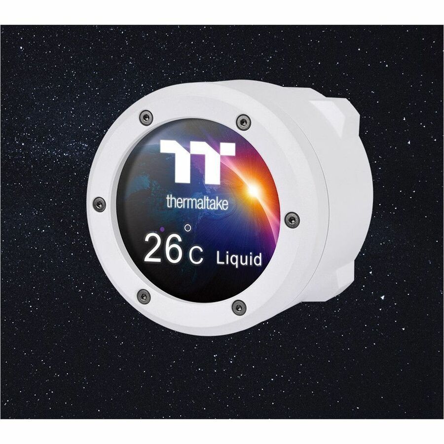 Alternate-Image5 Image for Thermaltake TH360 V2 Ultra ARGB Sync All-In-One Liquid Cooler - Snow Edition