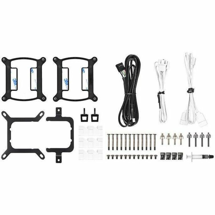 Alternate-Image4 Image for Thermaltake TH360 V2 Ultra ARGB Sync All-In-One Liquid Cooler - Snow Edition