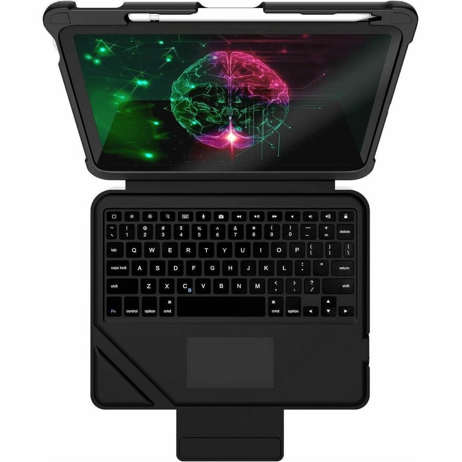 Alternate-Image1 Image for STM Goods Dux Rugged Keyboard/Cover Case Apple iPad (10th Generation) Tablet - Black