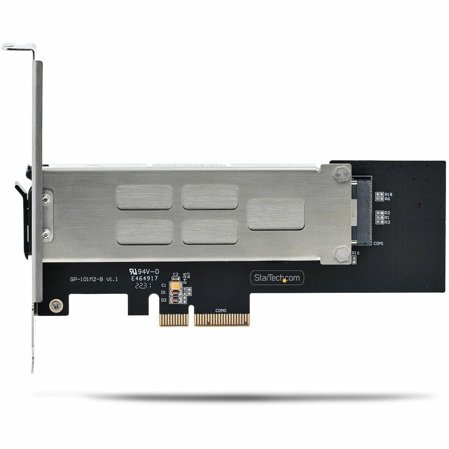 Alternate-Image3 Image for StarTech M.2 NVMe SSD to PCIe x4 Removable Mobile Rack for PCI Express Expansion Slot, Tool-less Installation, PCIe Hot-Swap Drive Bay